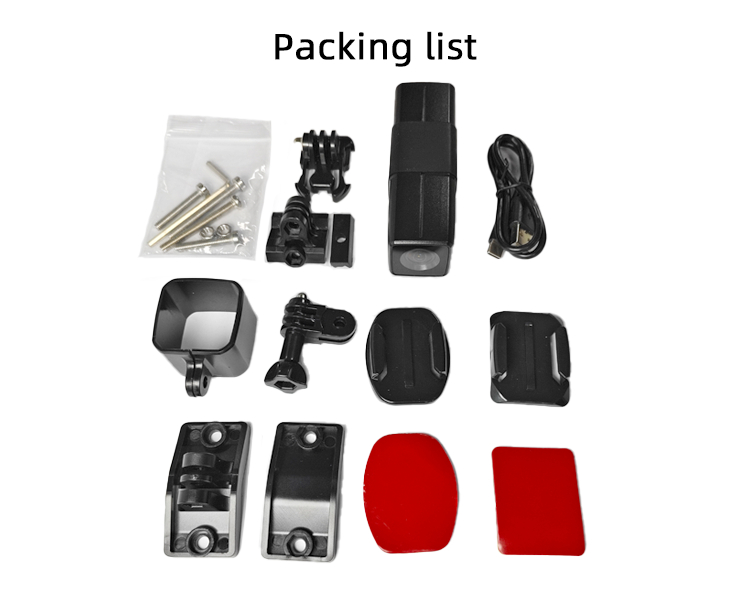 2025New FIREFLY Q8 Action Camera IP67 Waterproof EIS4.1 Anti-shake 5G WiFi Remote Connection for Helmet Bike Airsoft Hunting Camera(图18)